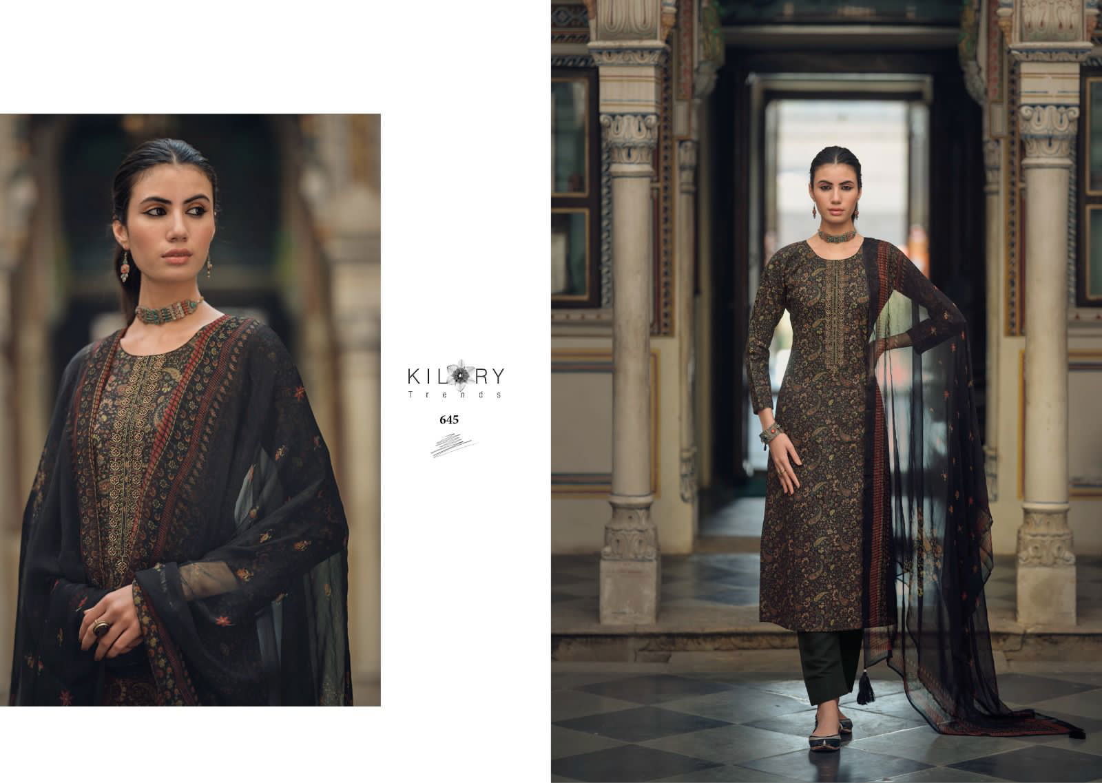 Tesoro By Kilory Trendz 641-648 Cotton Dress Material Catalog